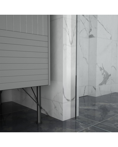 Душова стінка Domospa by Ravak Walk In DS -120 полірований алюміній Transparent 8мм RKUC500016 Душова стінка Domospa by Ravak Walk In DS -120 полірований алюміній Transparent 8мм RKUC500016