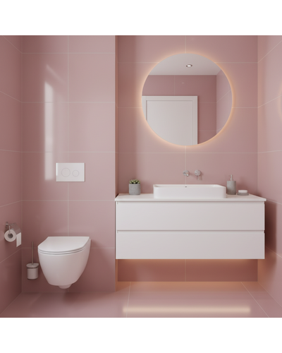 Клавіша змиву Domospa by Ravak FrameCircle Slim біла RKUC4000014