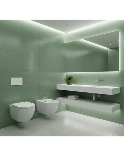 Клавіша змиву Domospa by Ravak FrameCircle Slim біла RKUC4000014