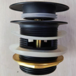 Слив для ванны Ravak FreeStyle Click Clack чёрный мат RKUA600013