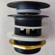 Слив для ванны Ravak FreeStyle Click Clack чёрный мат RKUA600013