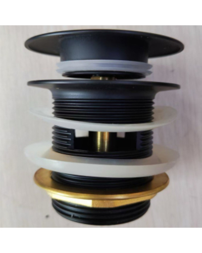 Слив для ванны Ravak FreeStyle Click Clack чёрный мат RKUA600013