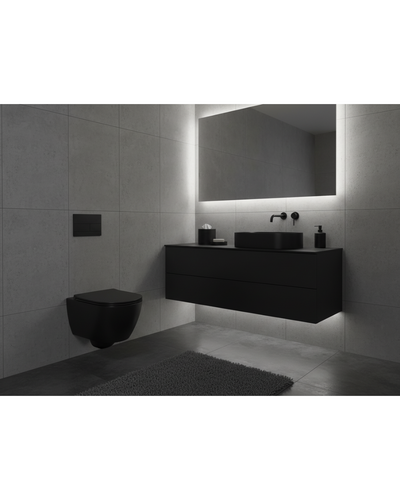 Клавіша змиву Domospa by Ravak FrameCircle Slim чорна RKUC4000016