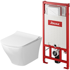 Комплект Ravak WC SET CLASSIC инсталляция с унитазом и сиденьем
