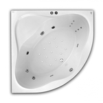 Гідромасажна ванна Ravak NewDay 150х150 Beauty Pro, хром