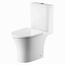 Унитаз-компакт Rivera Capri Rimless с сиденьем дюропласт медл.падение CA640RQX