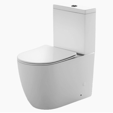 Унитаз-компакт Rivera Atlantis Rimless BTW с сиденьем дюропласт медл.падение AT630RQX