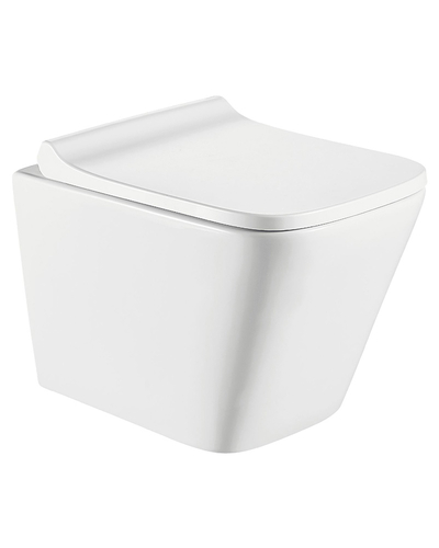 Унітаз підвісний Rivera Vigo Tornado з сидінням 490x340x365mm V0490TQ3L