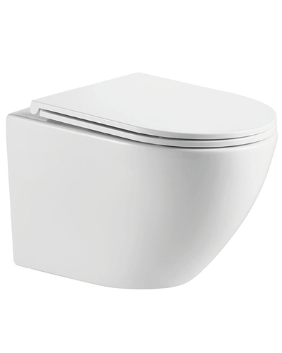 Унітаз підвісний Rivera Atlas Tornado з сидінням 495x365x365mm A0495TQ3L