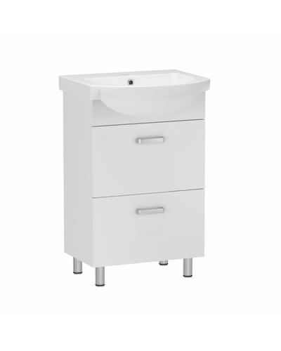 Тумба з умивальником RJ TOFT-L 55см біла RJFU026-0155WHSET