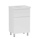 Тумба с умывальником RJ FLORA-XO 80см белая RJFU073-0180WHSET