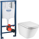 Комплект Grohe Rapid SL 38772001 с унитазом Roca GAP Rimless A34H47C000