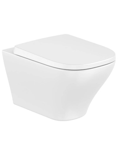 Підвісний унітаз з сидінням Roca Airos Vortex Rimless A34HC10000