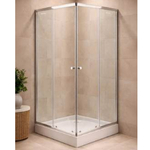 Душова кабіна з піддоном Sanymax Start-8127E 80х80 скло прозоре 4мм ST80SQUARSATTR