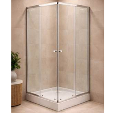 Душова кабіна з піддоном Sanymax Start-8126E 90х90 скло прозоре 4мм ST90SQUARSATTR