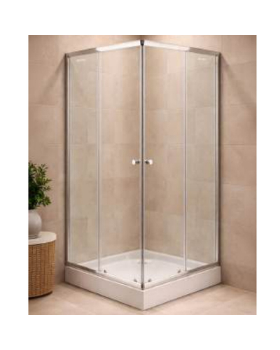 Душова кабіна з піддоном Sanymax Start-8126E 90х90 скло прозоре 4мм ST90SQUARSATTR