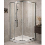 Душова кабіна з піддоном Sanymax Middle-8001 90х90 скло прозоре 5мм MI90QUADRCHRTR
