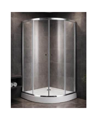 Душевая кабина с поддоном Sanymax Start-531E 80х80 стекло прозрачное 4мм ST80QUADSATTR