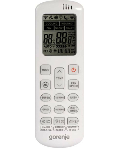 Кондиционер инверторный Gorenje TITAN35IN (12) TR/TITAN35OUT Wi-Fi (до -25 ℃) Кондиционер инверторный Gorenje TITAN35IN (12) TR/TITAN35OUT Wi-Fi (до -25 ℃)