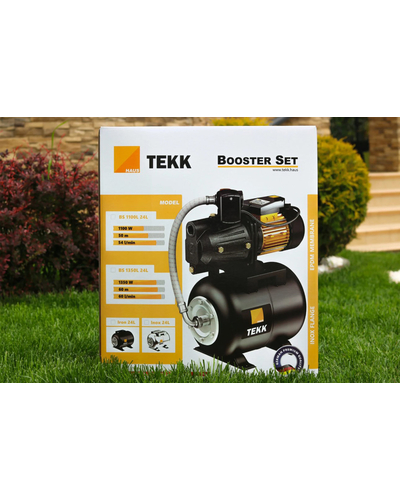 Насосная станция Tekk Haus BS 1350L 24L black (1350Вт)