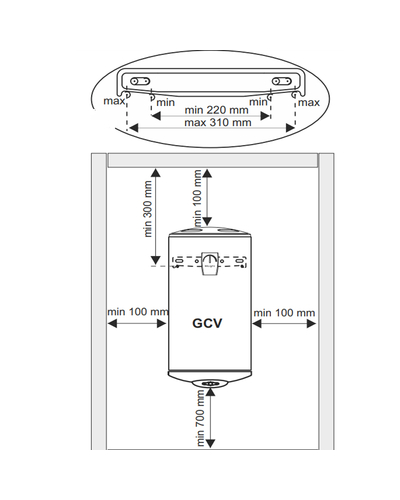 Бойлер Tesy BiLight 80 1500W (GCV 80 44 15 B11 TSR) 303313