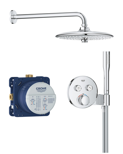 Душова система Grohe Grotherm Smartcontrol з верхнім душем 260 хром 34867000