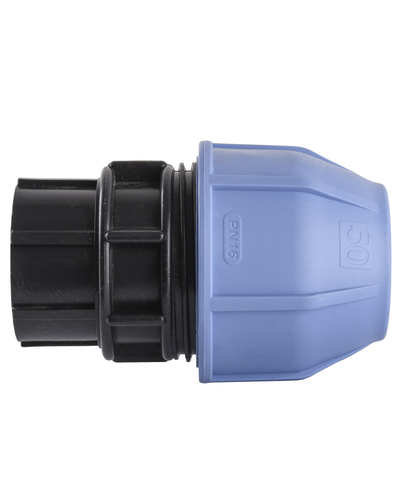 Муфта ПНД Vsplast 50*1.1/2 ВР 2002