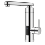 Проточный водонагреватель Zerix ELW31-E 3,3 kW нержавеющая сталь (ZX5578)