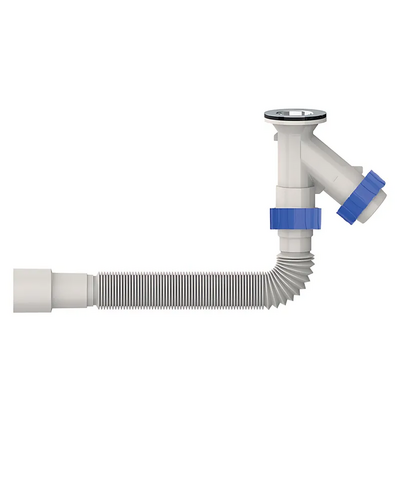 Сифон для умивальника Mixxus SU-08 1 1/4"x40 компактний 40*40/50 (MI8188)