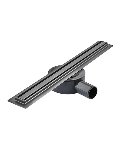 Душовий трап з нерж. сталі SUS304 Mixxus Drain-05-50-Slim Black (30x500мм) (Чорний) (MI6168)