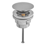 Донний клапан для раковини Zerix BV-03 1 1/4''  універсальний (з/без перел) СLICK-СLACK (Колір хром) (ZX6019)