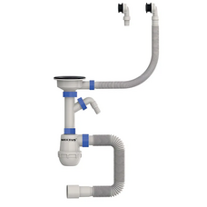 Сифон для кухні Mixxus SK-06-BL 3 1/2