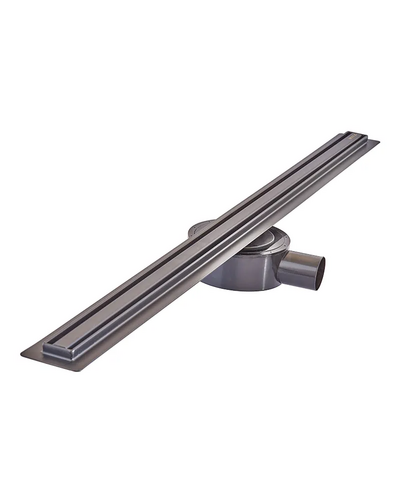 Душовий трап з нерж. сталі SUS304 Mixxus Drain-05-80-Slim Black (30x800мм) (Чорний) (MI6171)