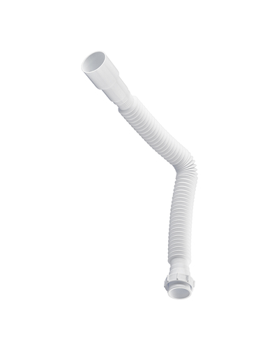 Гофротруба соединительная Zerix GN-01-A с накидной гайкой 1 1/2" (310-650 мм) (ZX5095)