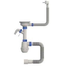 Сифон для кухні Mixxus SK-05-WH 3 1/2