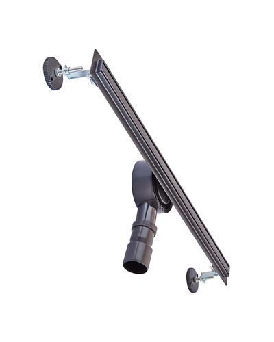 Душовий трап з нерж. сталі SUS304 Mixxus Drain-05-70-Slim Black (30x700 мм) (Чорний) (MI6170)