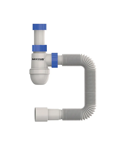 Сифон для умивальника Mixxus SU-05-A 1 1/2"x40 без випуску 40*40/50 (MI8182)