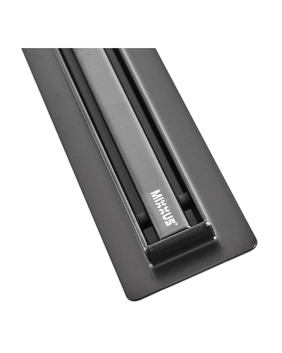 Душовий трап з нерж. сталі SUS304 Mixxus Drain-05-70-Slim Black (30x700 мм) (Чорний) (MI6170)