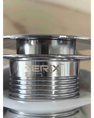 Донный клапан для раковины без перелива Zerix BV-10 1 1/4" автоматический Click-Clack (Цвет хром) (MY0416)