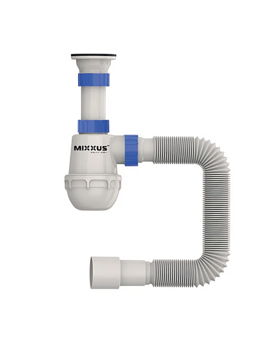 Сифон для кухні Mixxus SK-01-A 1 1/2"x40 з литим випуском 40*40/50 (MI8190)